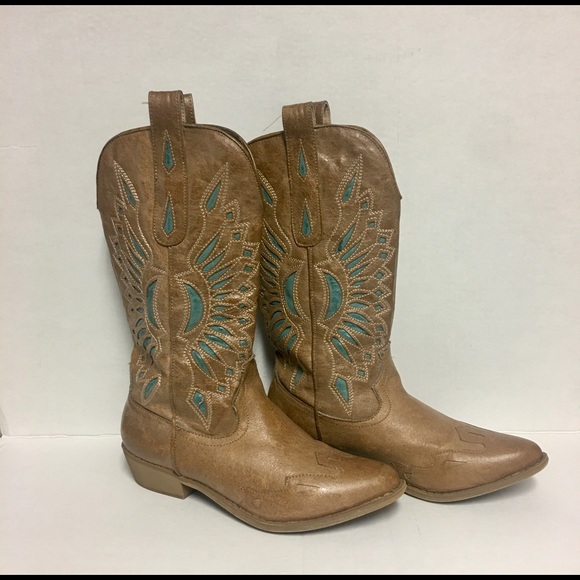 coconuts serge western bootie